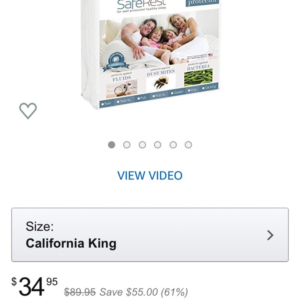 California King Mattress Cover! Brand new